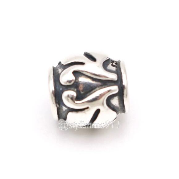 Authentic PANDORA Sterling Silver Floret Charm - 790493 - Picture 9 of 9